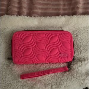 Lug Splits XL wallet Magenta